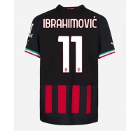 Fotbalové Dres AC Milan Zlatan Ibrahimovic #11 Domácí 2022-23 Krátký Rukáv
